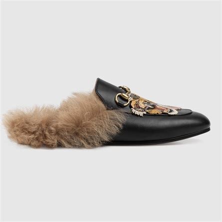 ciabatte gucci con pelo
